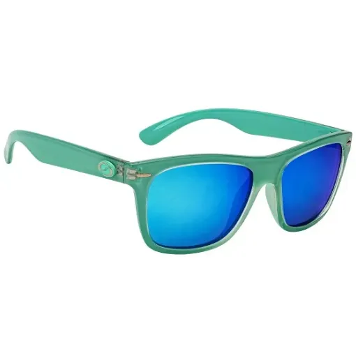 Strike King SK Plus Cash Seafoam Crystal Frame Multi Layer White Blue Mirror Gray Base Lens