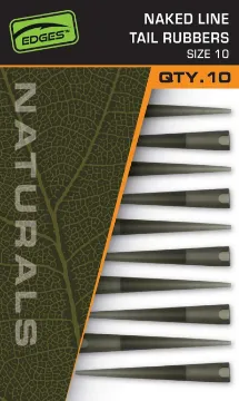 Fox EDGES™ Naturals Naked Line Tail Rubbers - Size 10