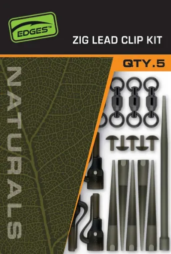 Fox EDGES™ Naturals Zig Lead Clip Kit