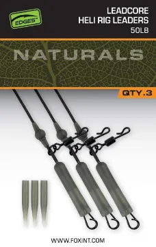 Fox EDGES™ Naturals Leadcore Heli Rig Leaders