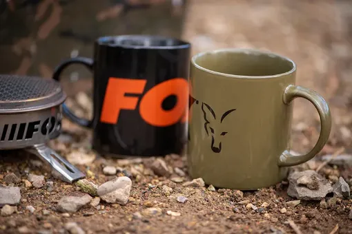 Fox Collection Mug Black/Orange