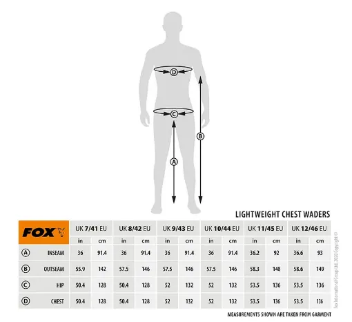 Fox Lightweight Green Waders