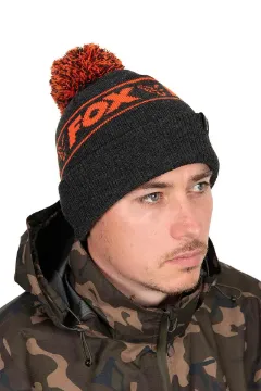 Fox Collection Bobble - Black & Orange