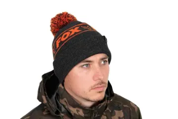 Fox Collection Bobble - Black & Orange