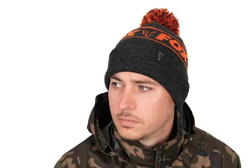 Fox Collection Bobble - Black & Orange