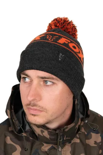 Fox Collection Bobble - Black & Orange