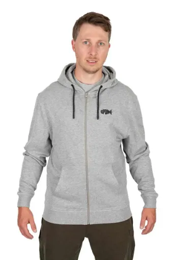 Fox Spomb Grey Hoodie full Zip