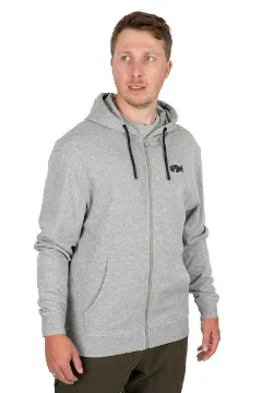 Fox Spomb Grey Hoodie full Zip