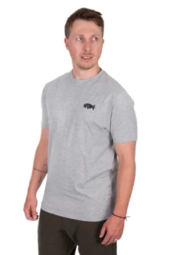 Fox Spomb T Shirt Grey