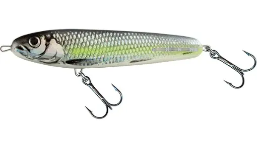 Salmo SWEEPER SINKING - 17CM SILVER CHARTREUSE SHAD
