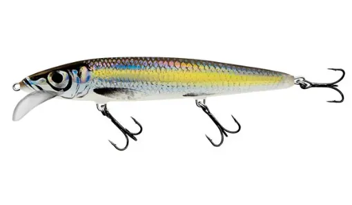 SALMO WHACKY 12CM SILVER CHARTREUSE SHAD