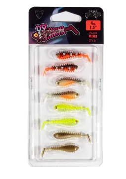 Fox Rage Micro Spikey Mixed Colour Lure Pack