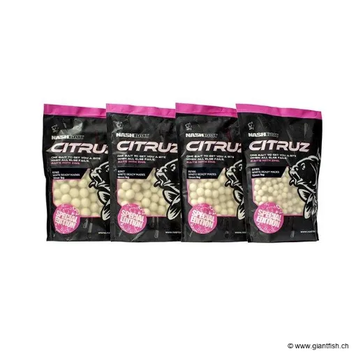 Citruz Boilies Yellow 12mm 1kg