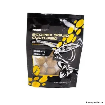Scopex Squid Cultured Hookbaits 24mm (10 per bag)