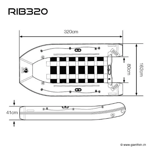 Boat Life Inflatable Rib 320