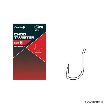 Chod Twister Size 2 Micro Barbed