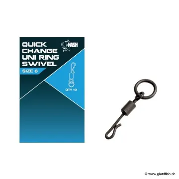 Quick Change Ring Swivel Size 8