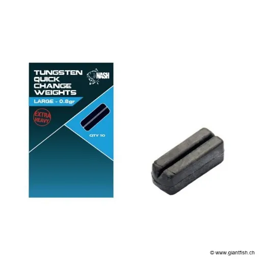 Tungsten Quick Change Weights Small