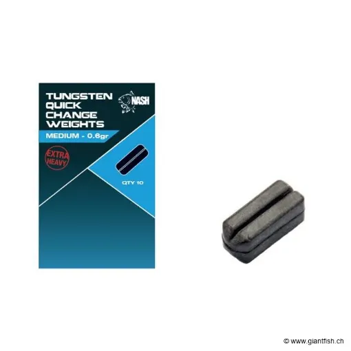 Tungsten Quick Change Weights Small