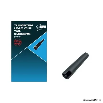 Tungsten Lead Clip Tail Rubber