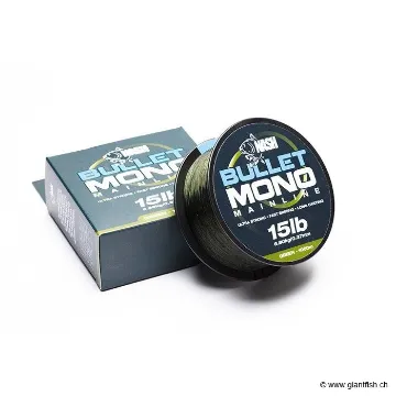 Bullet Mono 15lb 1000m Green