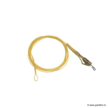 Cling-On Fused Lead Clip Leader Weed 1m