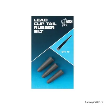 Lead Clip Tail Rubber Silt
