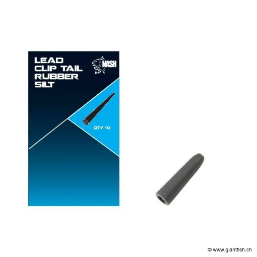 Lead Clip Tail Rubber Silt