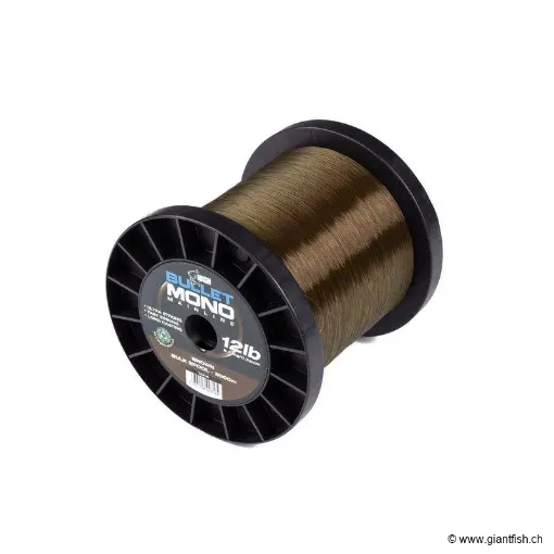 Bullet Mono 12lb 1000m Brown