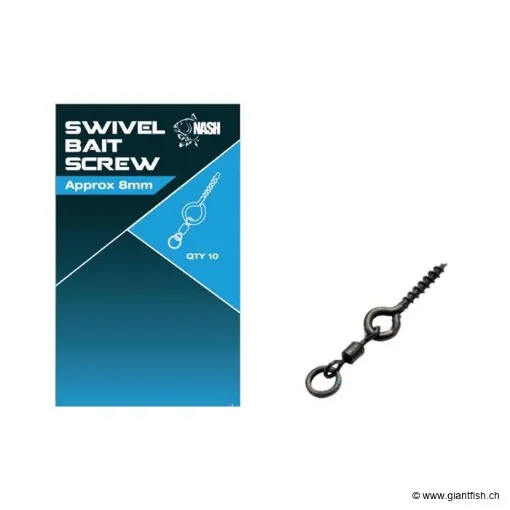 Swivel Bait Screw 8mm