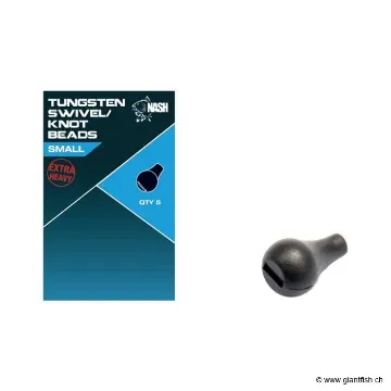 Tungsten Swivel and Knot Bead Small