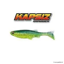 (307) Blue Back Chartreuse - 3" / 7.5cm