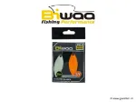 Silver - Glow / Silver - UV Orange - Size 4 - 4.8cm
