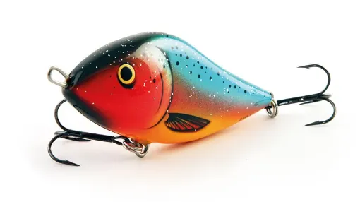 Salmo Slider 10cm Orange Parrot