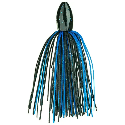 Strike King Soft Lure Black Blue Flake