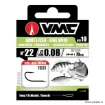 Picture of VMC White Fish Fine Wire 70 cm Snelled Hooks