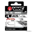 Picture of VMC Classic Eel Red 60 cm Snelled Hooks
