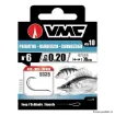 Picture of VMC Predator Red 70 cm Snelled Hooks
