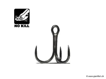 TREBLE HOOK 7547 BBN X5   1/0