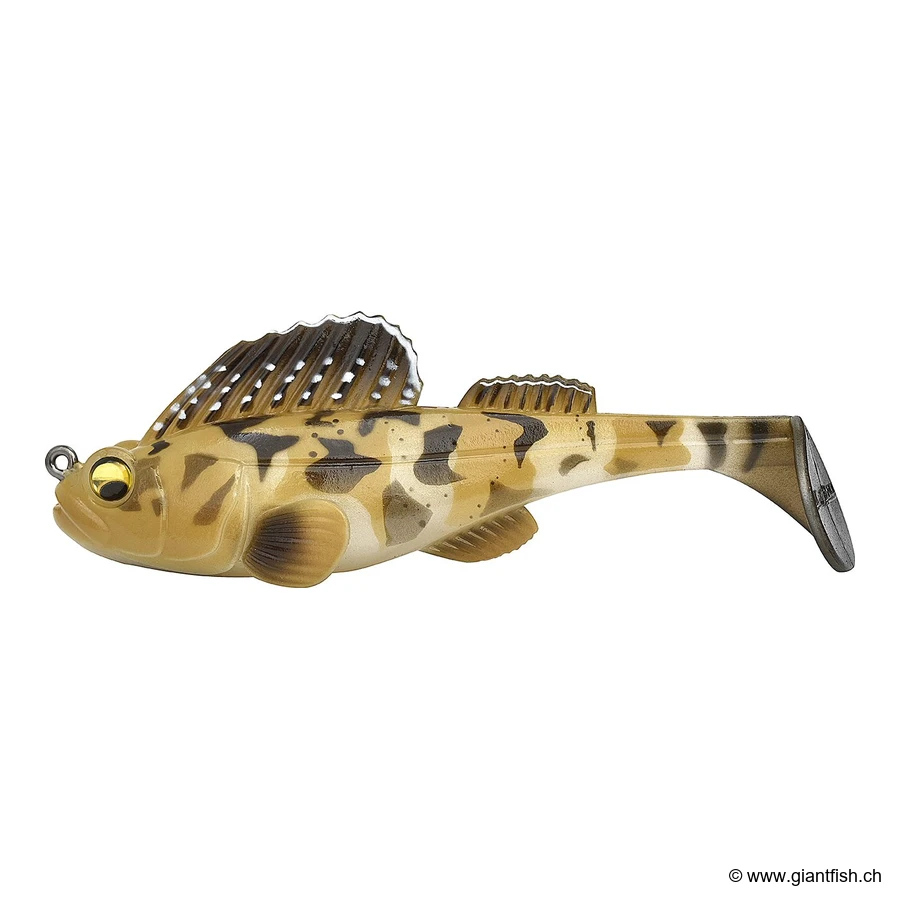 Megabass Dark Sleeper 2.4 – Leurre Souple Blennie 6.2 Cm / 9 G – Pêche Précise Et Réaliste En Eau Douce