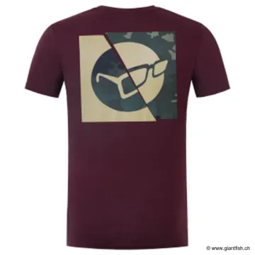 T-Shirt Manches Courtes Homme Korda LE Split Tee - Burgundy
