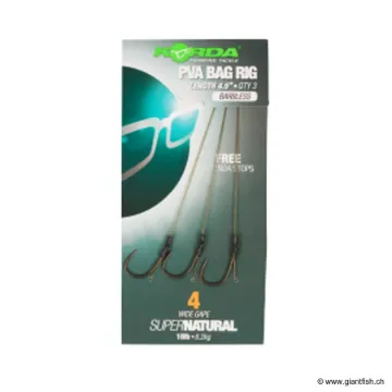 Bas de Ligne Monté Korda Solidz PVA Rig 4B Wide Gape 18 lbs