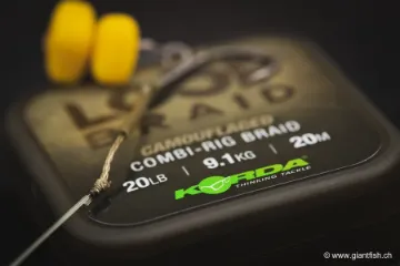 Tresse à Bas de Ligne Korda Loop Braid - 20 lbs - 20 m