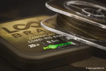 Tresse à Bas de Ligne Korda Loop Braid - 20 lbs - 20 m