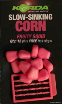 Maïs Flottant Korda Slow Sinking Corn Fruity Squid Pink