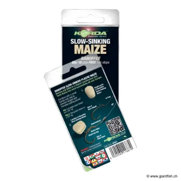 Maïs Flottant Korda Slow Sinking Maize Banoffee