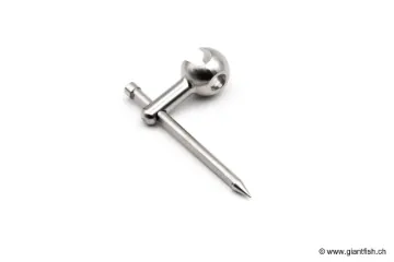 Stabilisateur Korda Singlez Spike Ball Stabiliser Inox