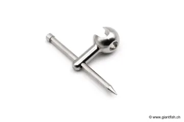 Stabilisateur Korda Singlez Spike Ball Stabiliser Inox