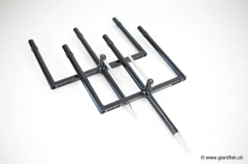 Pique Korda Singlez Spike Aluminium Black - Noire