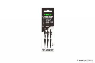 Korda Kable Leadcore Leader Hybrid Lead Clip 50cm